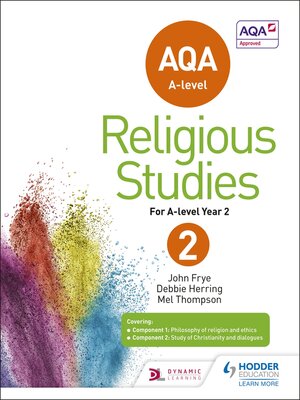 cover image of AQA A-level Religious Studies Year 2